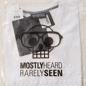 Mostly Heard Rarely Seen White T-Shirt
